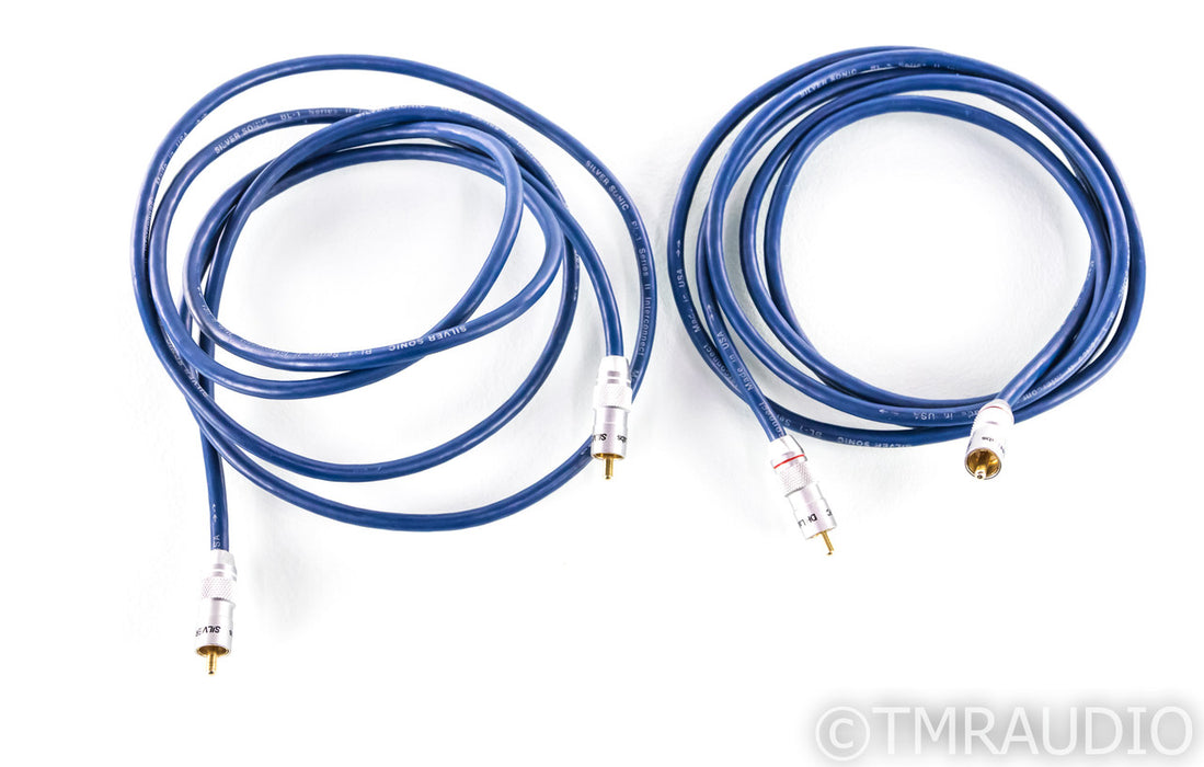 Silver Sonic BL1 Series II RCA Cables; S2; 2m Pair Interconnects (1/0)