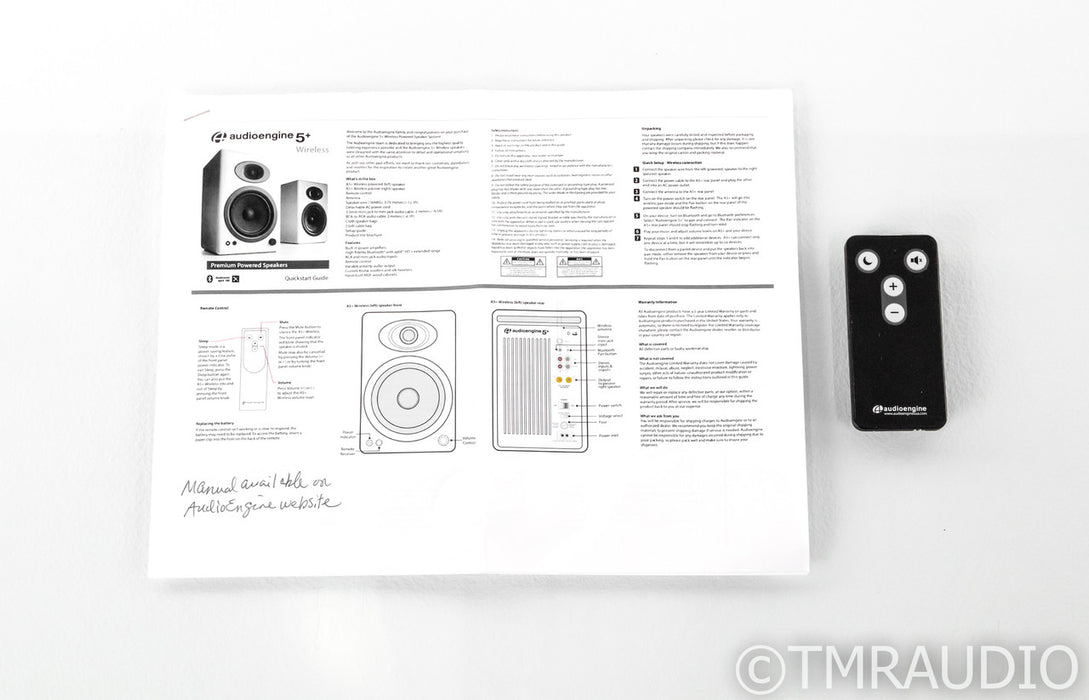 Audioengine A5+ Powered Bookshelf Speakers