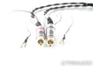 Synergistic Research Element Reference Phono RCA Cables; 1m Pair w/ Ground Wire