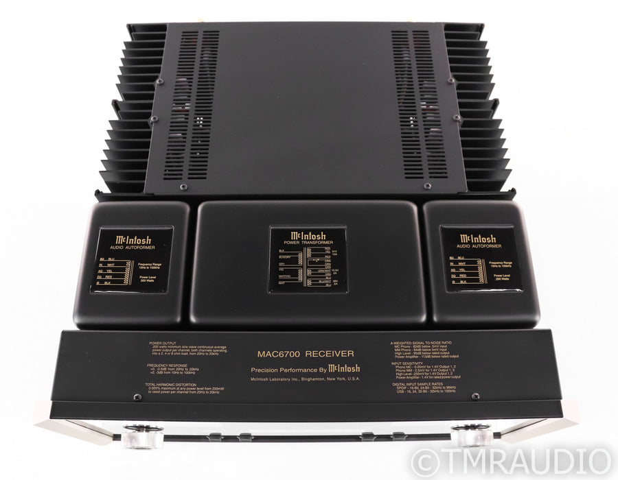 McIntosh MAC6700 Stereo AM / FM Receiver; MAC-6700; Remote
