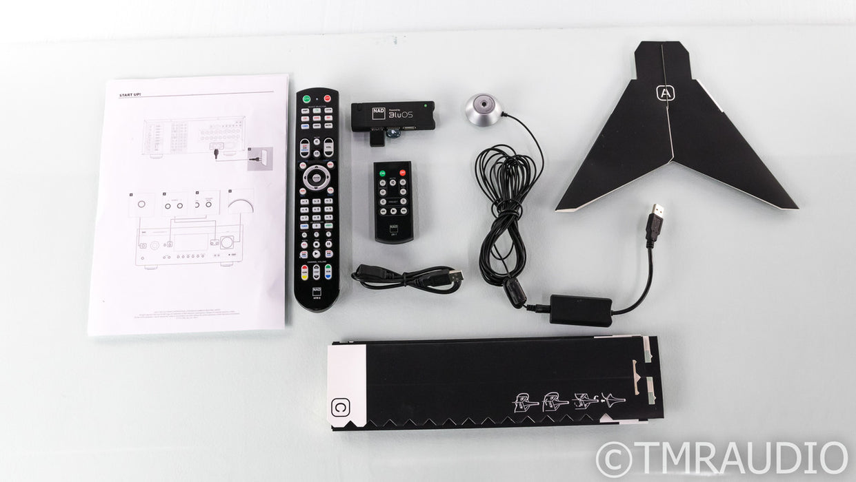 NAD T777 V3 7.2 Channel Home Theater Receiver; T-777; Remote; 4K UHD; BluOS