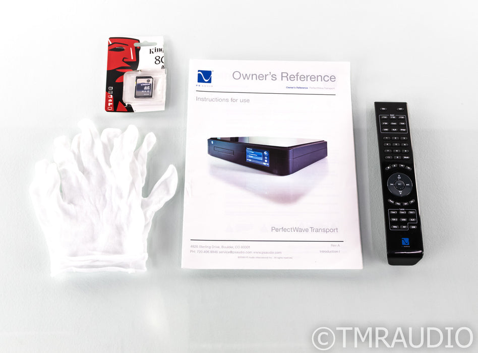 PS Audio PerfectWave CD Transport; PWT; Remote (B-Stock)