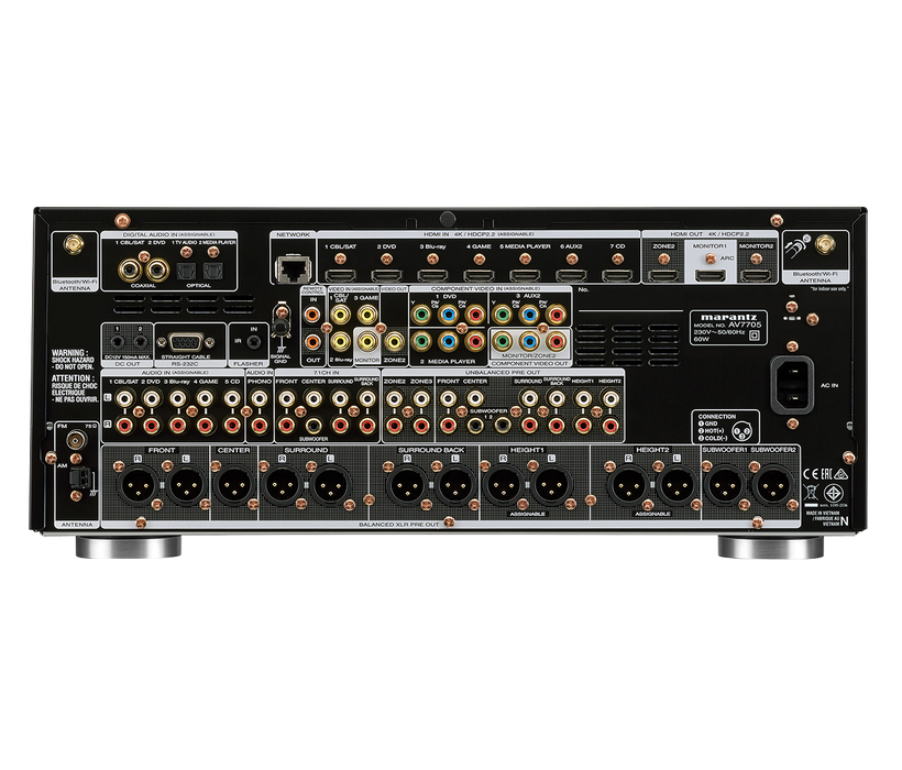 Marantz AV7705 11.2 Channel Home Theater Processor; Black (New)