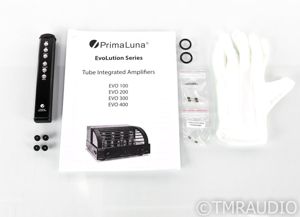 PrimaLuna EVO 100 Stereo Tube Integrated Amplifier; EvoLution; MM Phono; Remote