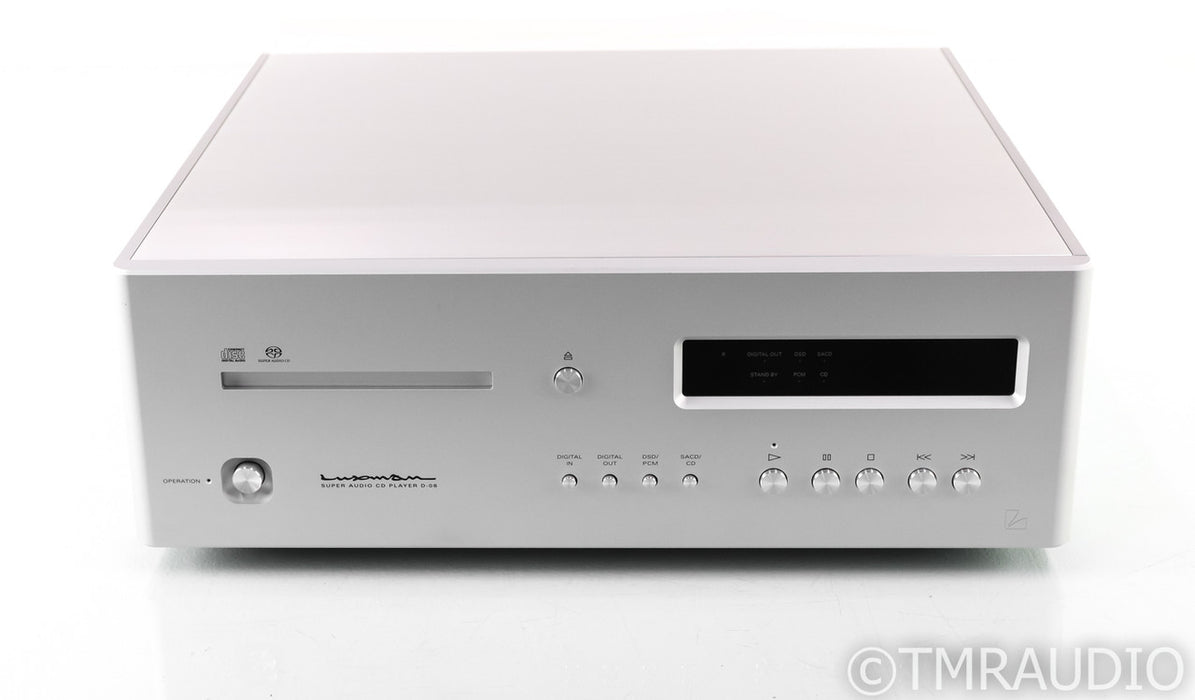Luxman D-08 SACD / CD Player; D08; Remote; Silver