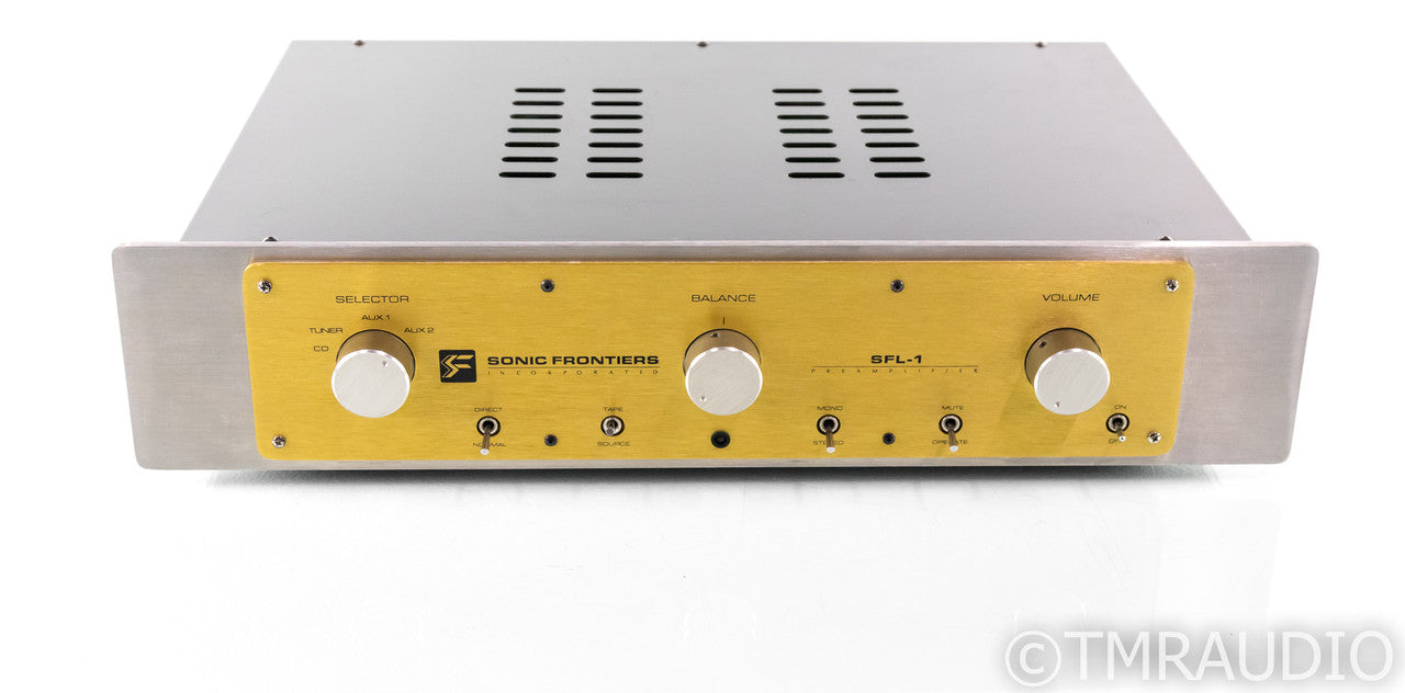 Sonic Frontiers SFL-1 SE+ Stereo Tube Hybrid Preamplifier; SFL1; Upgraded