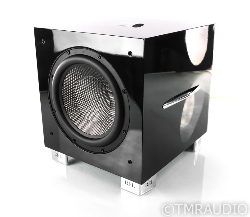REL Carbon Limited 12" Powered Subwoofer; Gloss Black; Ltd.