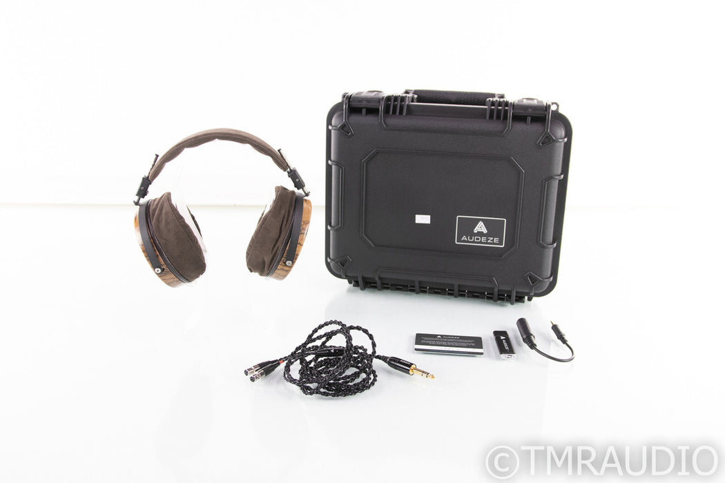 Audeze LCD-3 Open Back Planar Magnetic Headphones; Zebrano / Vegan; LCD3; Fazor