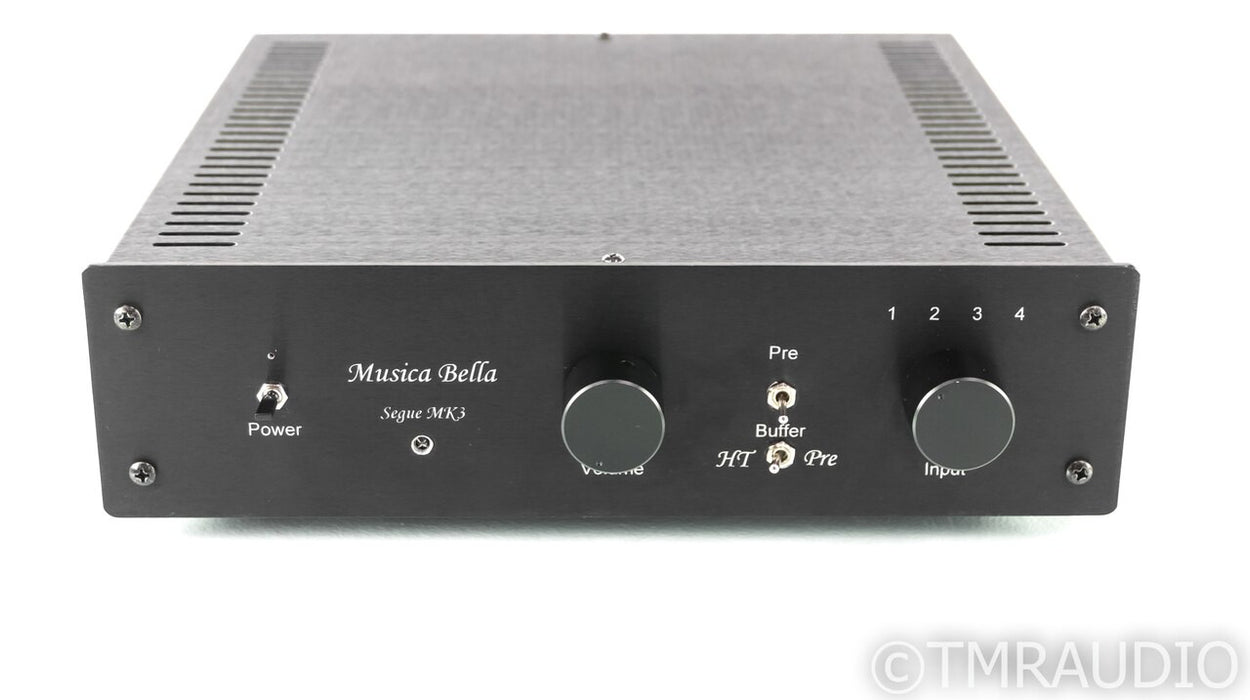 Musica Bella Segue Mk3 Stereo Tube Preamplifier / Buffer; Response Audio NY