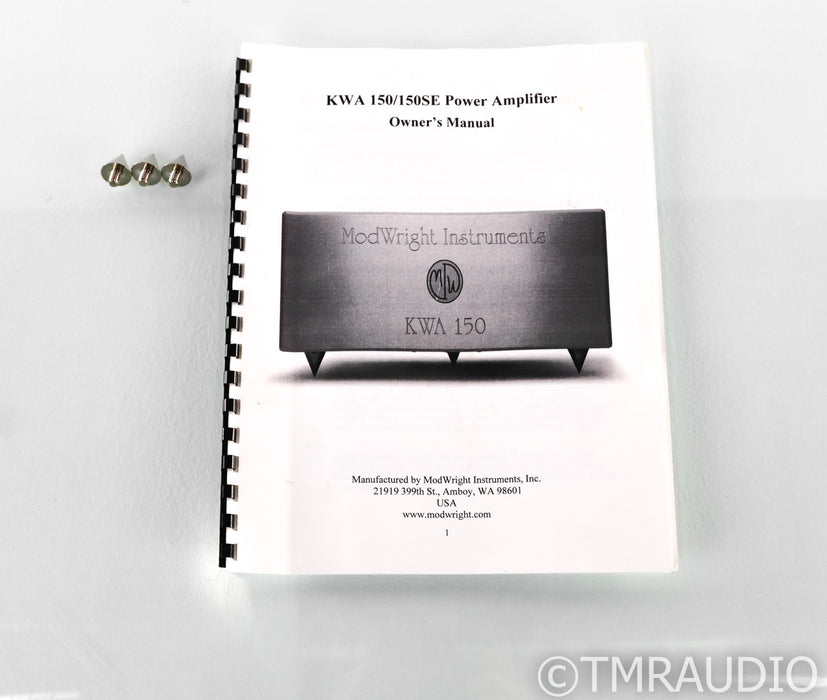Modwright KWA-150SE Stereo Power Amplifier; Signature Edition; KWA150SE