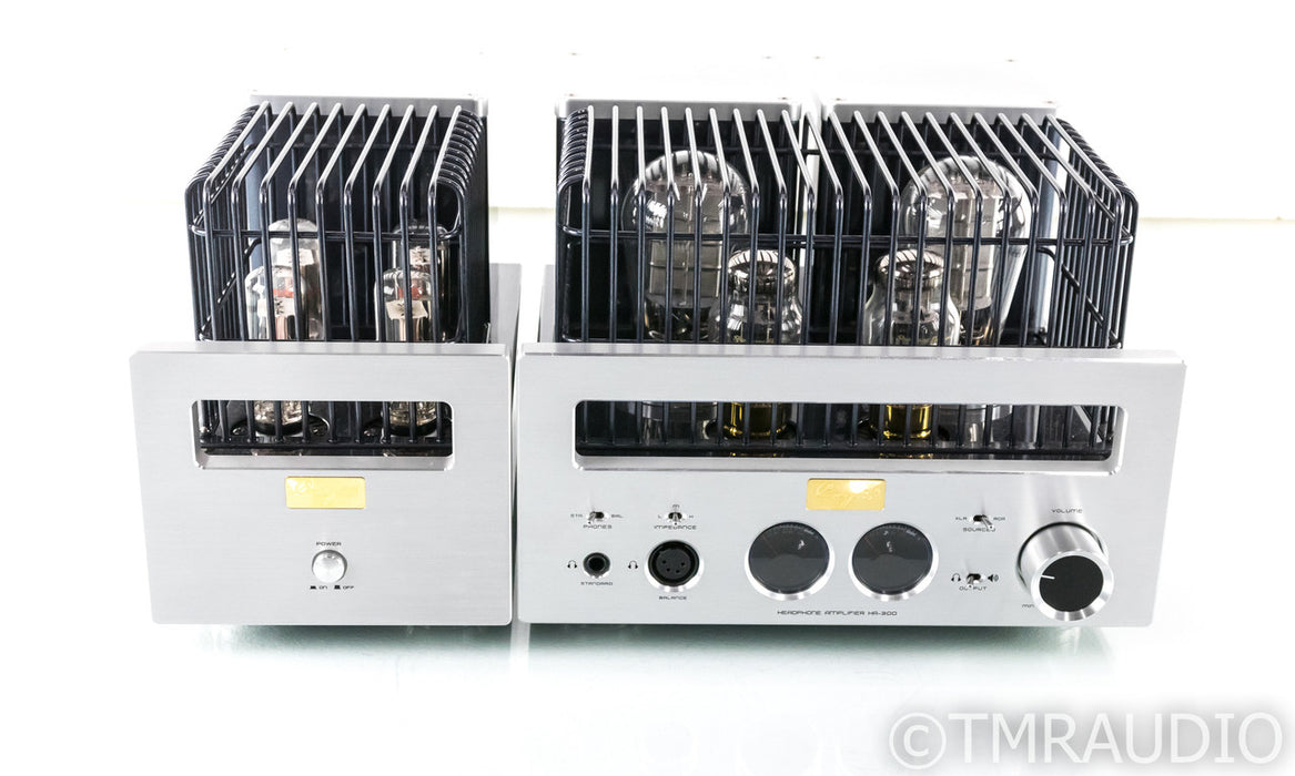 Cayin HA-300 Stereo Tube Headphone / Speaker Amplifier; HA300; 300-B