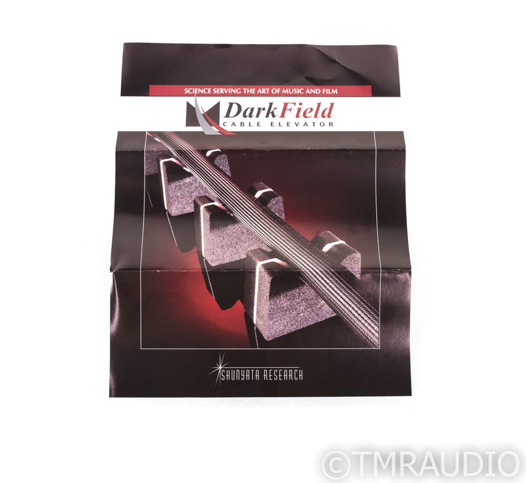 Shunyata Research Dark Field Cable Elevators; Set of 4