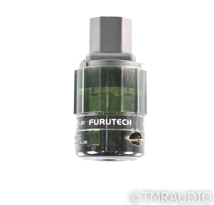Furutech FI-28 (R) Rhodium Plated IEC AC Power Connector; FI28(R); C15; 15A