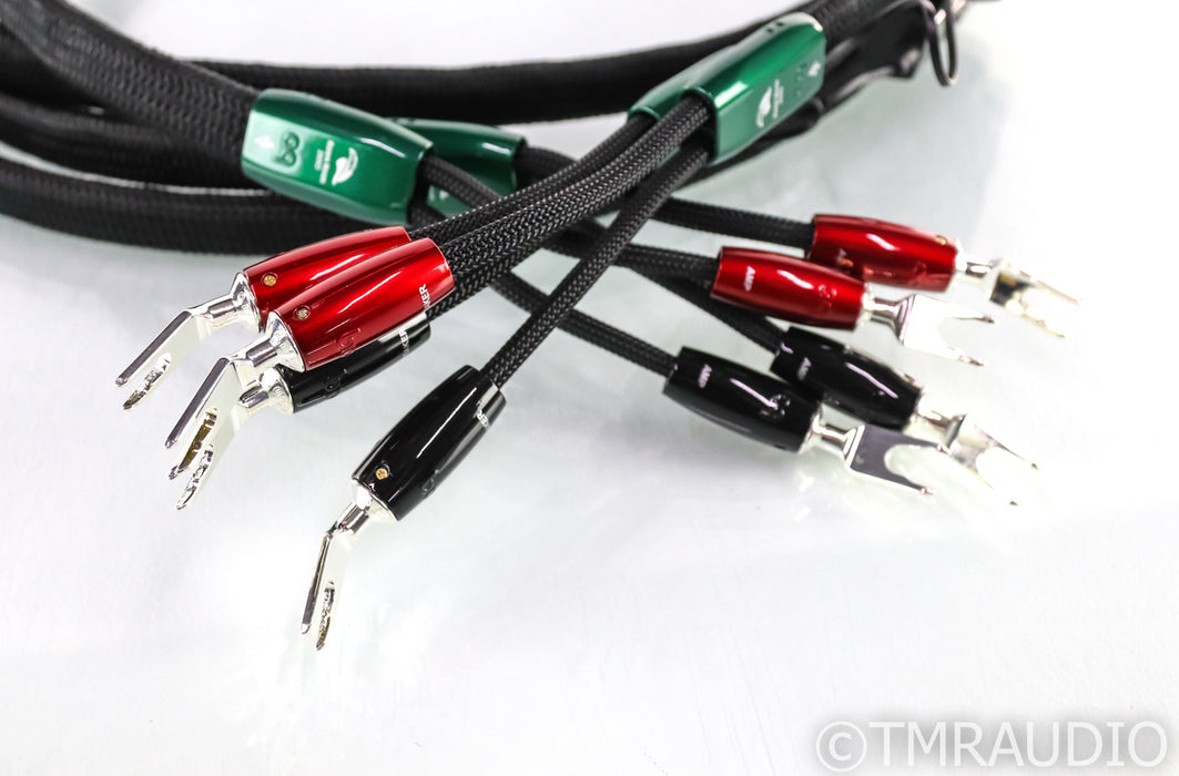 AudioQuest Robin Hood Zero Speaker Cables; 8ft Pair; 72v DBS