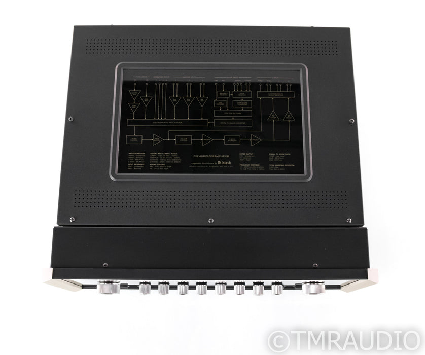 McIntosh C52 Stereo Preamplifier; C-52; Remote; MM / MC Phono