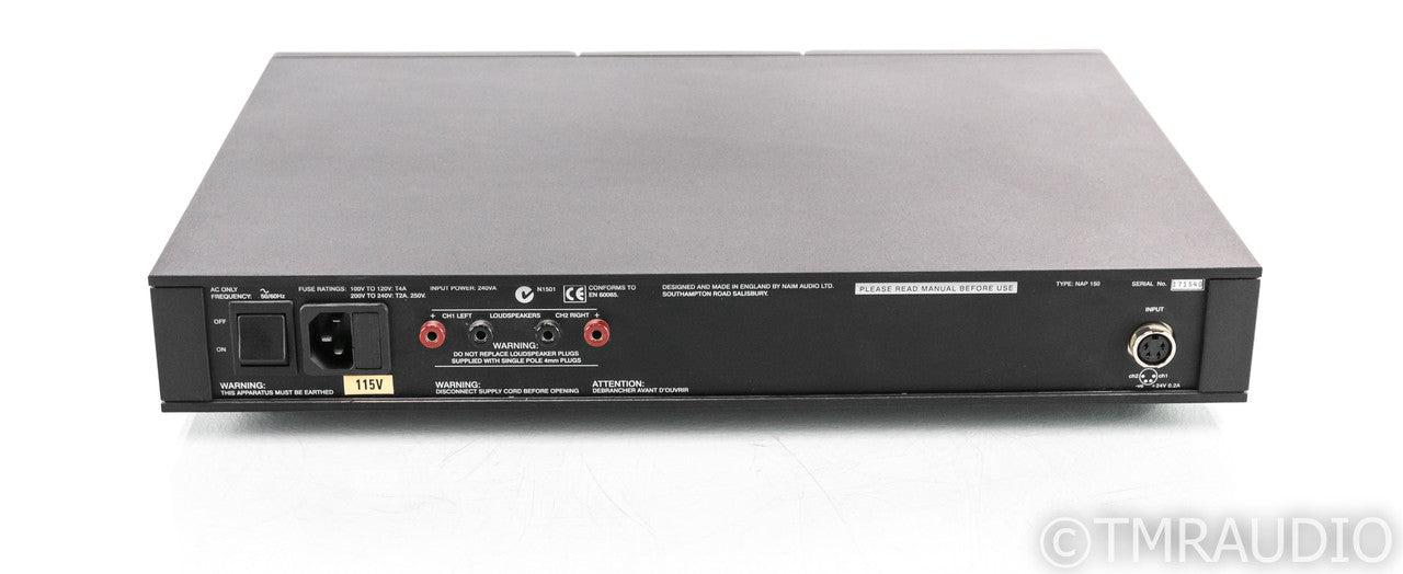 Naim NAP 150 Stereo Power Amplifier; NAP150