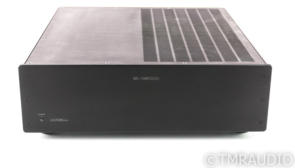 Krell S-1500 5 Channel Power Amplifier; S1500; AS-IS (Distortion)