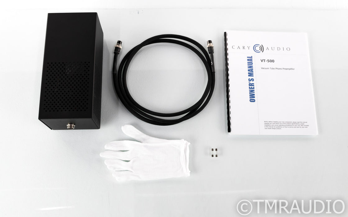 Cary Audio VT-500 MM / MC Tube Phono Preamplifier; VT500; MINT