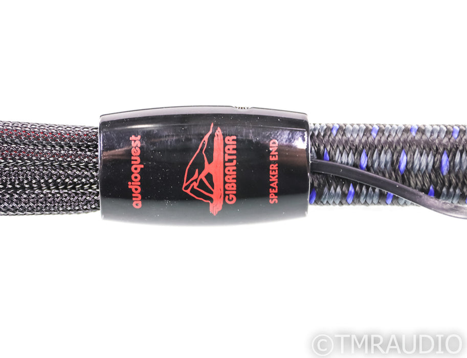 AudioQuest Gibraltar Bi-Wire Speaker Cables; 8ft Pair; 72v DBS