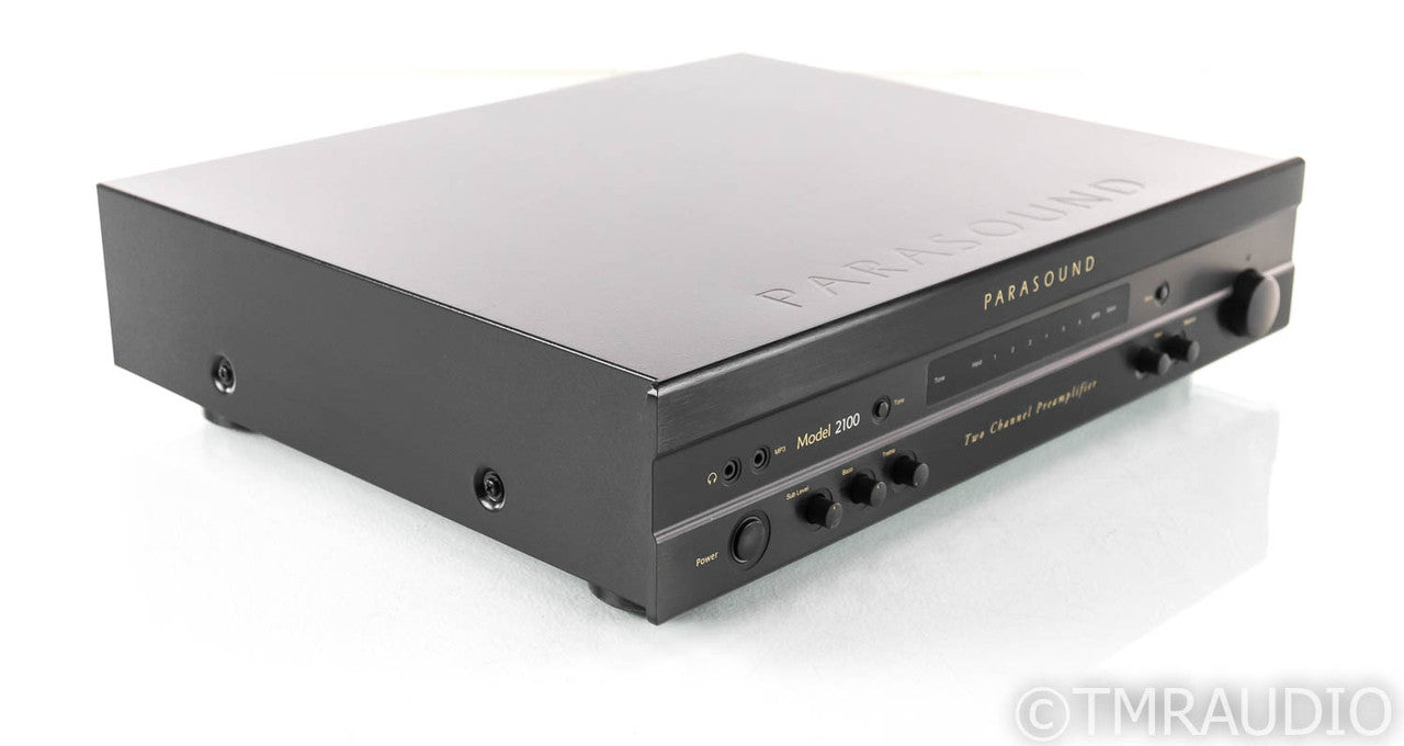 Parasound NewClassic Model 2100 Stereo Preamplifier; MM / MC Phono; Remote