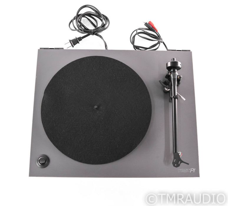 Rega P1 Belt Drive Turntable; Rega RB100 Tonearm (No Cartridge)
