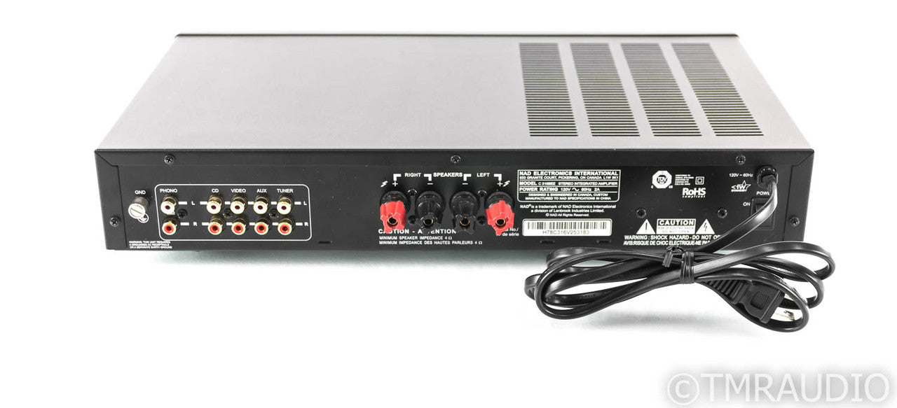 NAD C 316BEE Stereo Integrated Amplifier; C316-BEE; MM Phono (No Remote)