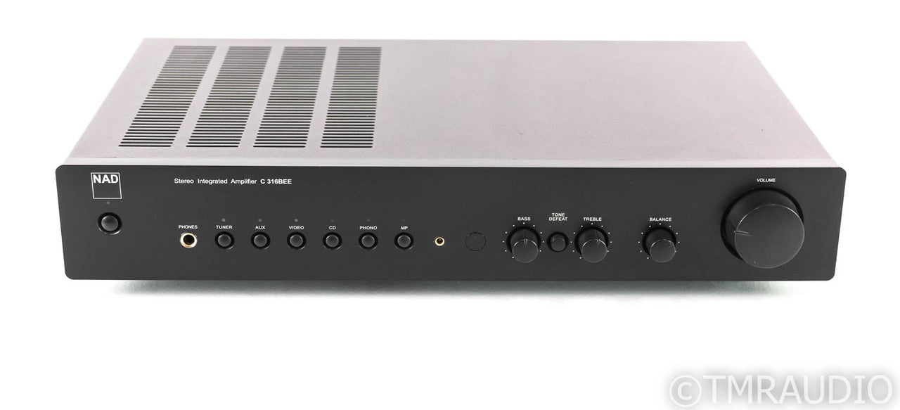 NAD C 316BEE Stereo Integrated Amplifier; C316-BEE; MM Phono (No Remote)