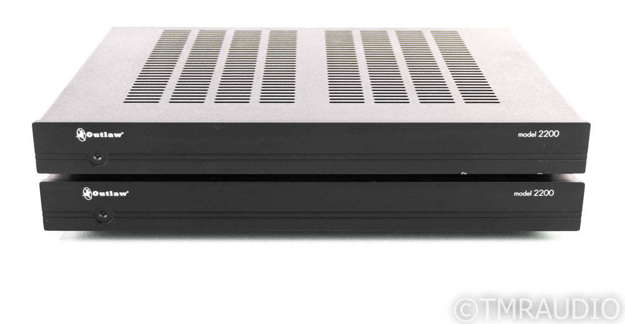 Outlaw Audio Model 2200 Mono Power Amplifier