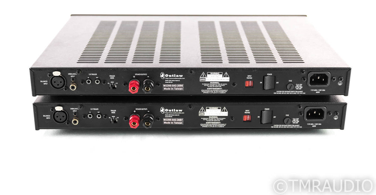 Outlaw Audio Model 2200 Mono Power Amplifier