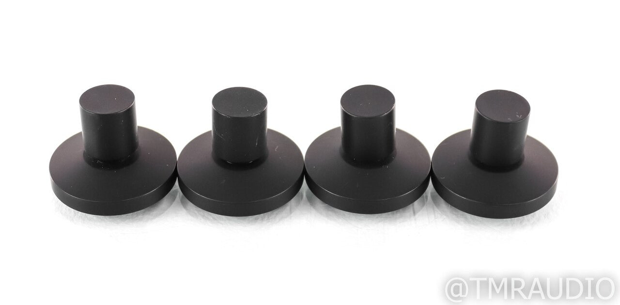 Finite Elemente Ceraball Isolation Feet; Black; Set of 4