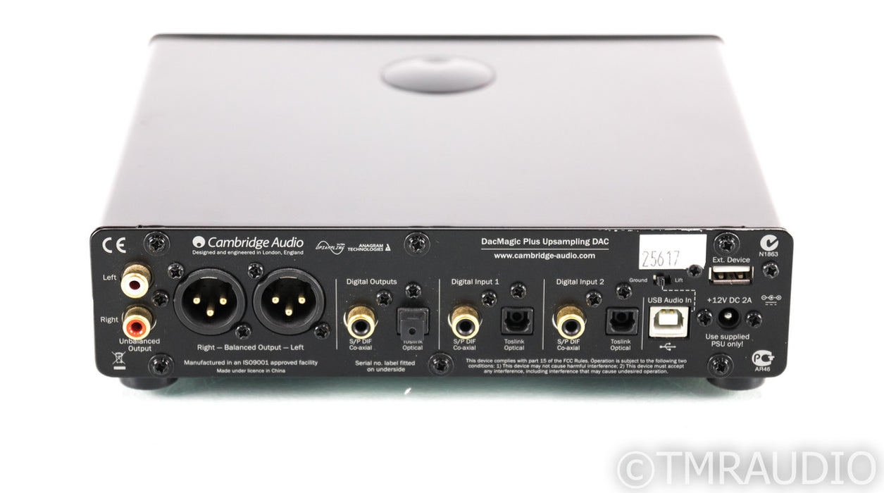 Cambridge Audio DacMagic Plus DAC; D/A Converter; Black