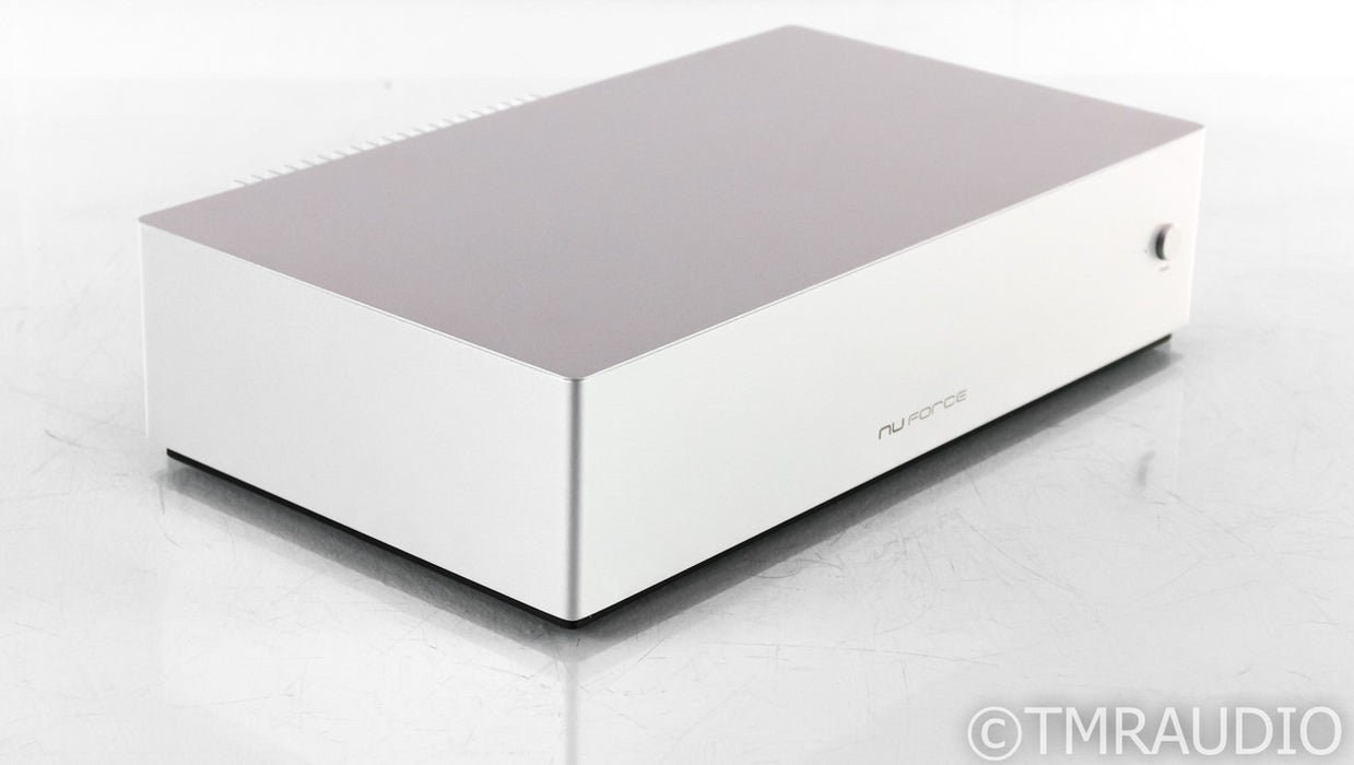 Optoma NuForce STA200 Stereo Power Amplifier; STA-200; Silver (Very Low Hours)