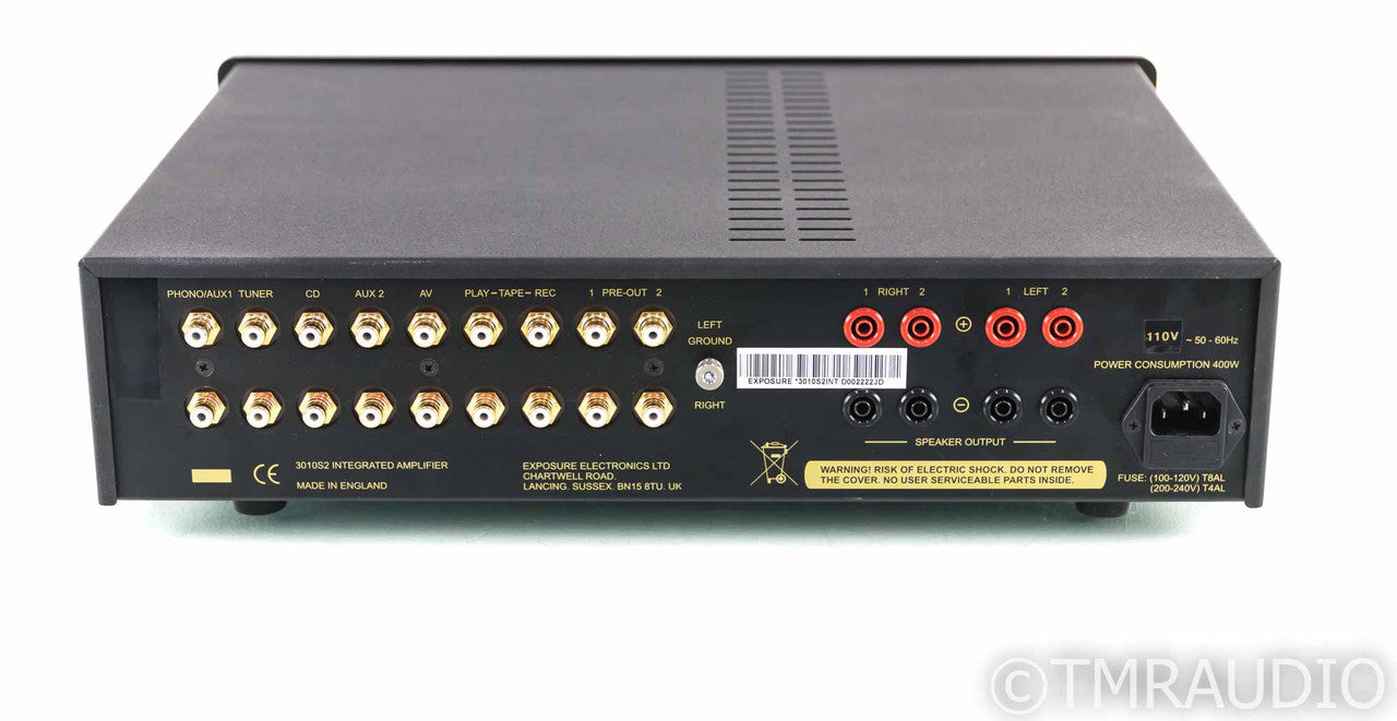 Exposure 3010 S2D Stereo Integrated Amplifier; 3010S2D; MM Phono; Remote
