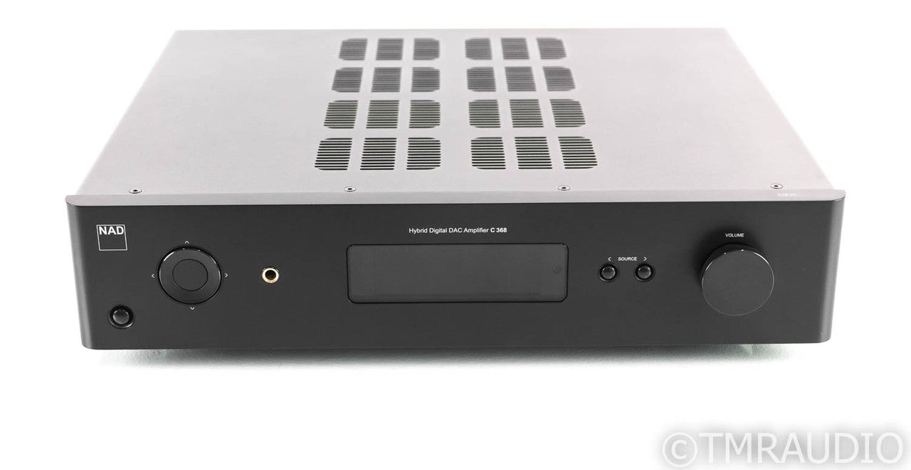 NAD C368 Stereo Integrated Amplifier / DAC; C-368; BluOS 2 Upgrade; DAC; Remote