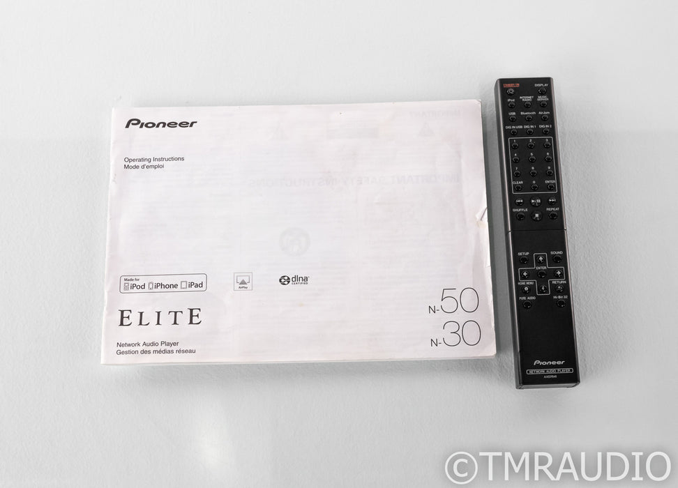 Pioneer Elite N-50 Network Streamer / DAC; N50; Airplay; Remote