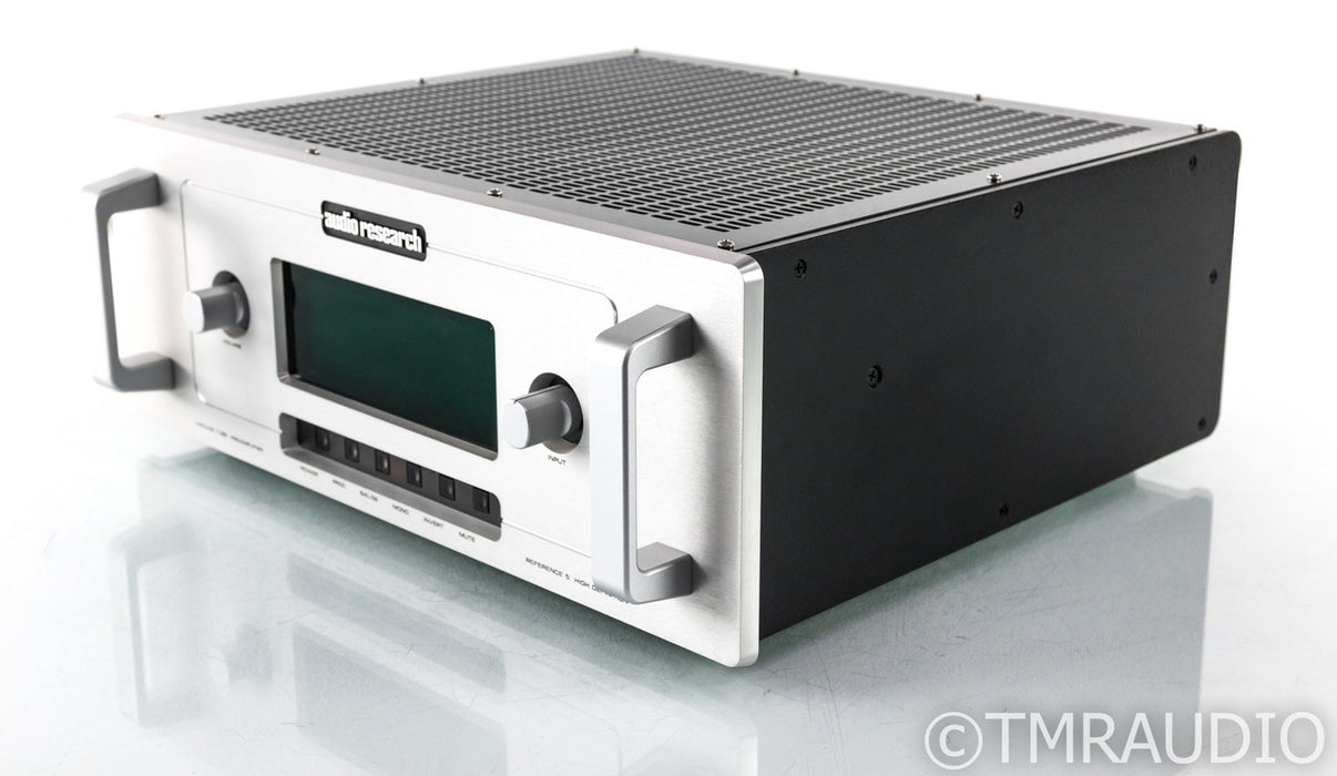 Audio Research Reference 5 Stereo Tube Preamplifier; REF5; Silver; Remote