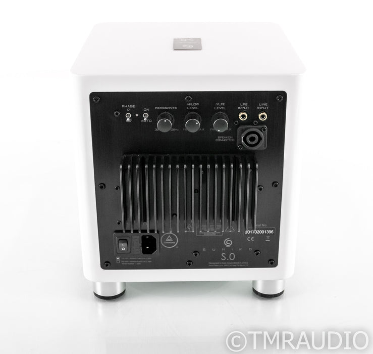 Sumiko S.0 6.5" Powered Subwoofer; Gloss White