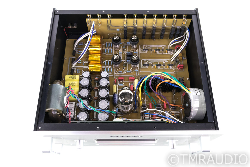 Audio Research Reference 5 Stereo Tube Preamplifier; REF5; Silver; Remote