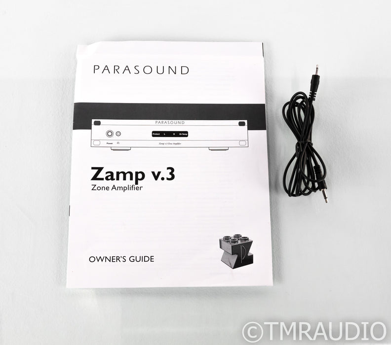 Parasound Zamp v.3 Stereo Zone Power Amplifier; v3