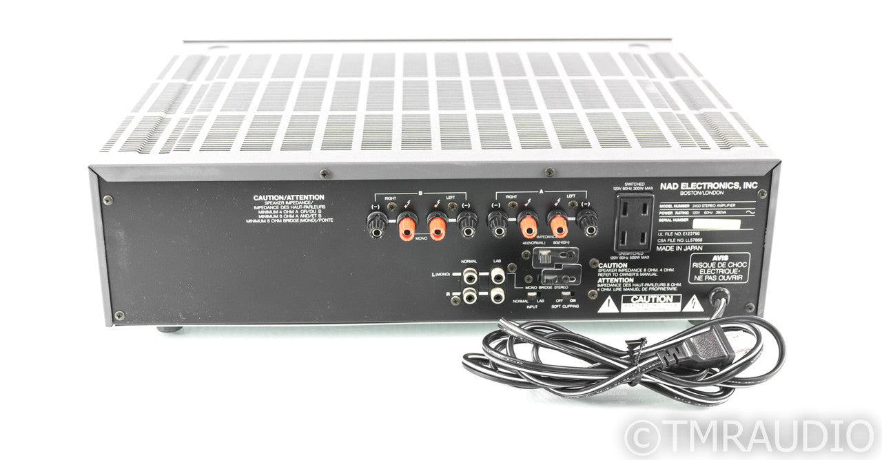 NAD 2400 Power Envelope Stereo Power Amplifier