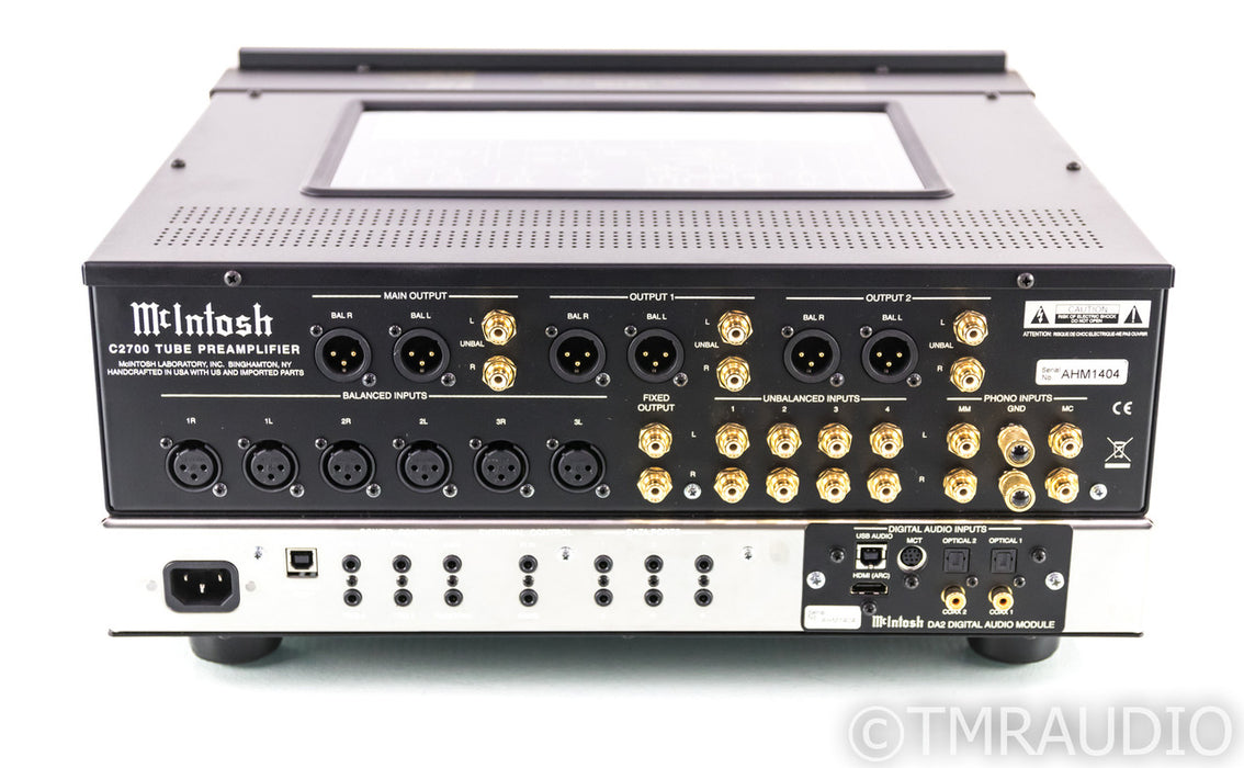 McIntosh C2700 Stereo Tube Preamplifier / DAC; MM / MC Phono; Remote