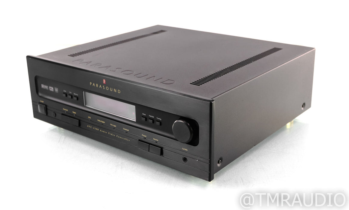 Parasound AVC-2500 5.1 Channel Home Theater Processor; AVC2500 (No Remote)