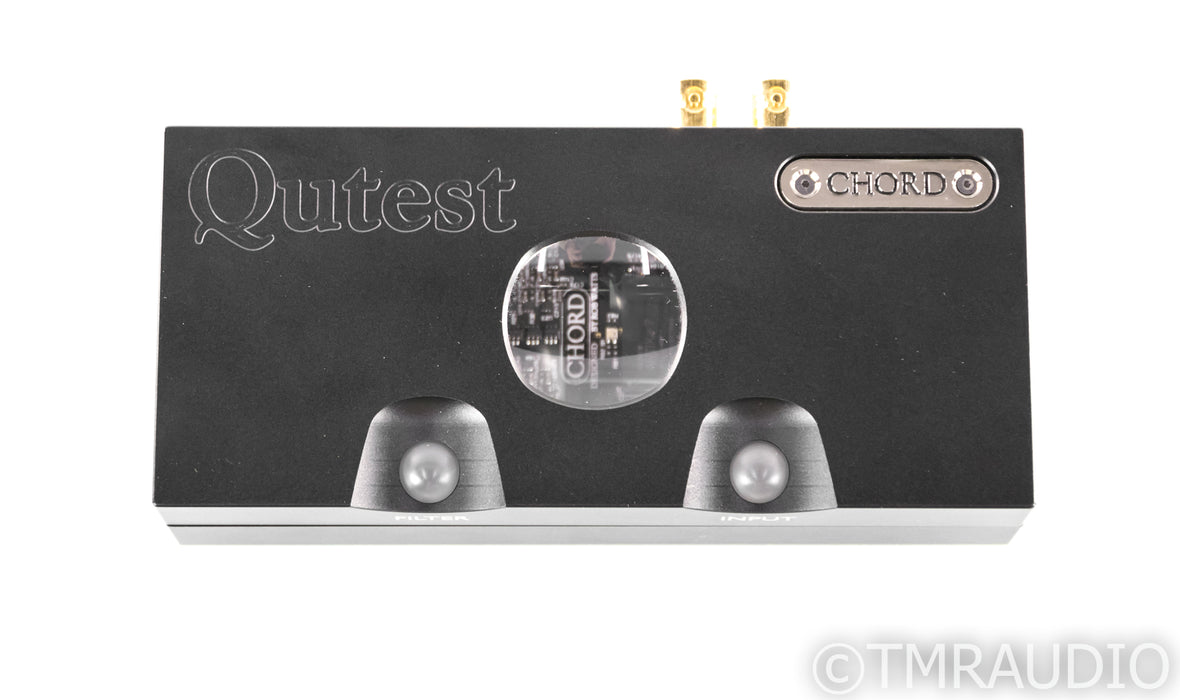 Chord Electronics Qutest DAC; D/A Converter; iFi PSU
