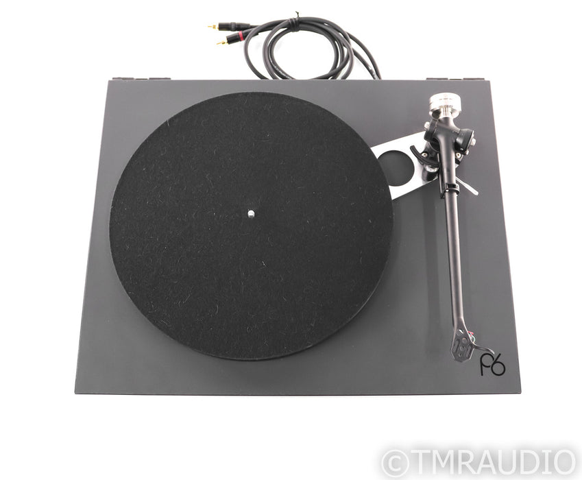 Rega Planar 6 Turntable; Black w/ Neo PSU; P6 (No Cartridge)