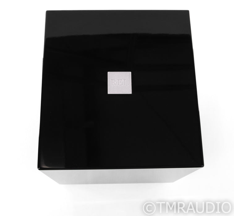 REL Acoustics T/5i 8" Powered Subwoofer; Piano Black; T5i