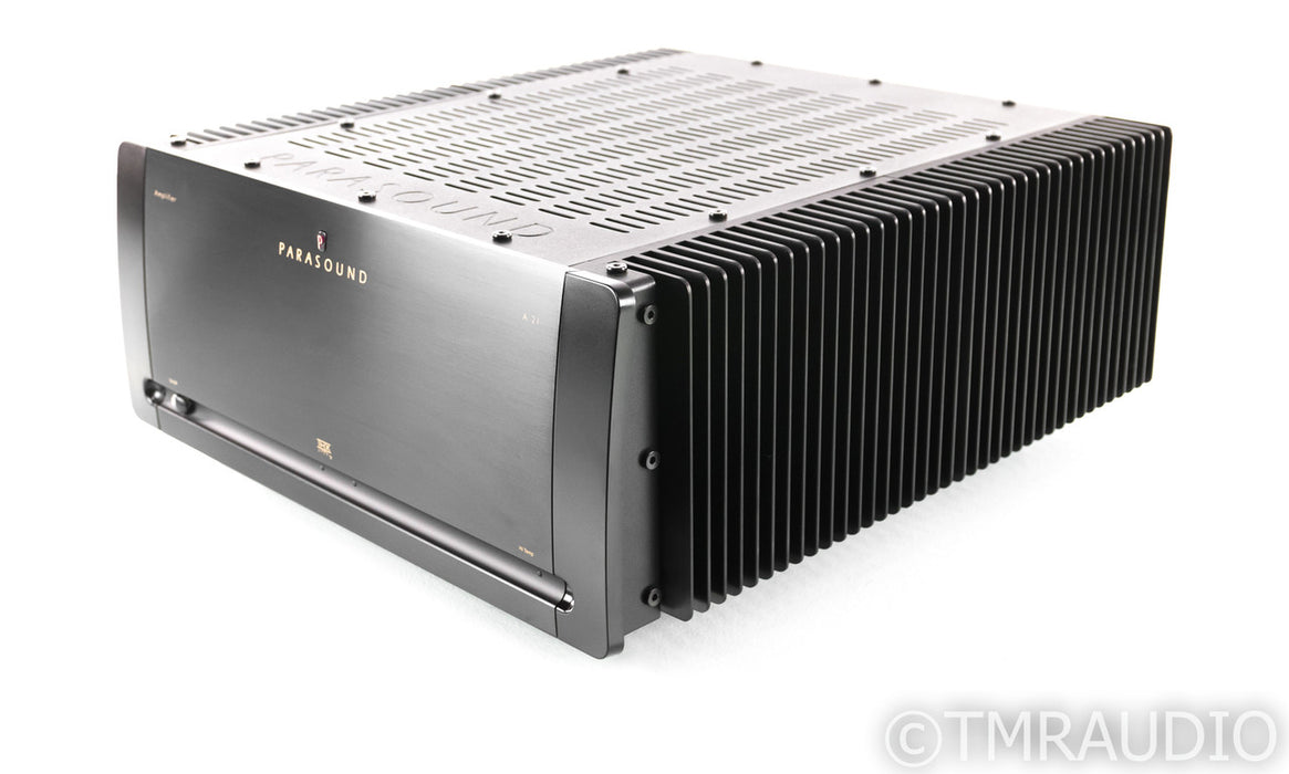 Parasound A21 Stereo Power Amplifier; A-21; Black
