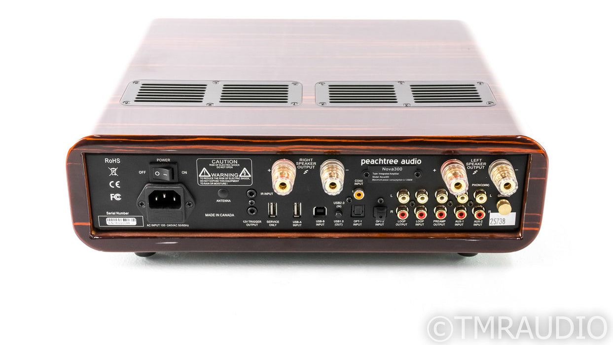Peachtree Nova300 Stereo Integrated Amplifier; Nova 300; MM Phono; USB