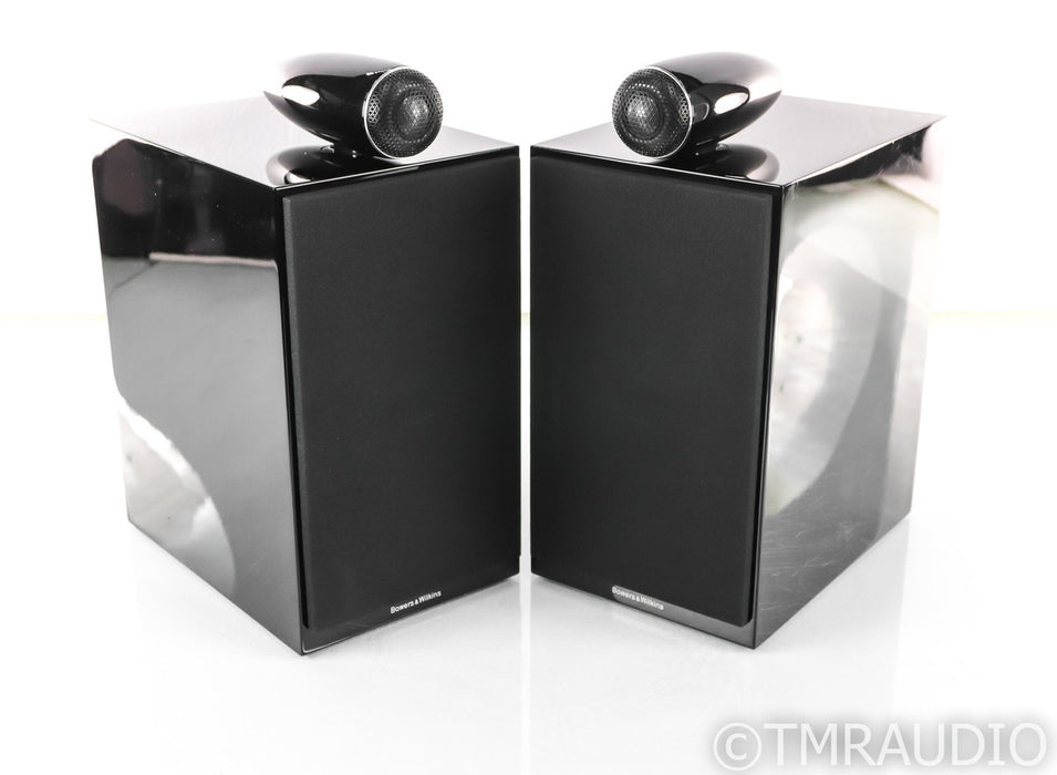 B&W 705 S2 Bookshelf Speakers; Black Pair