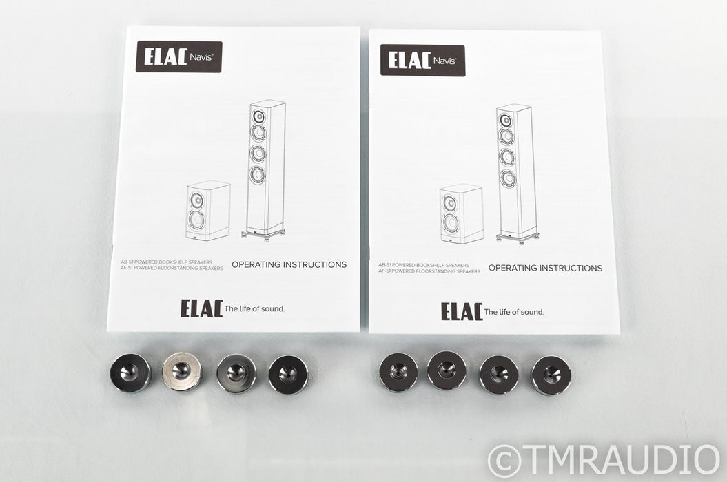 ELAC Navis F51 Powered Floorstanding Speakers