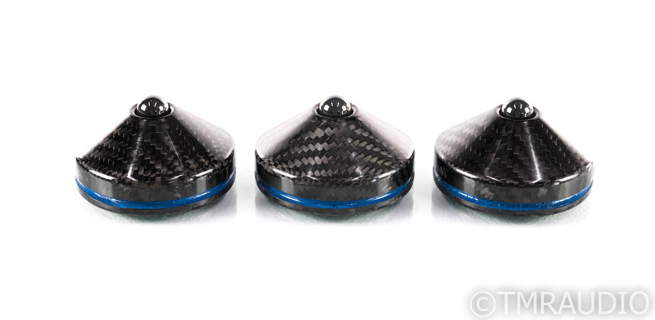Grand Prix Audio Apex Isolation Feet; Set of 3; Ceramic Bearings